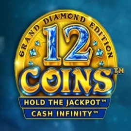 12 Coins Grand Diamond Edition by Wazdan, showcased at beep-beepcasino.eu – game logo