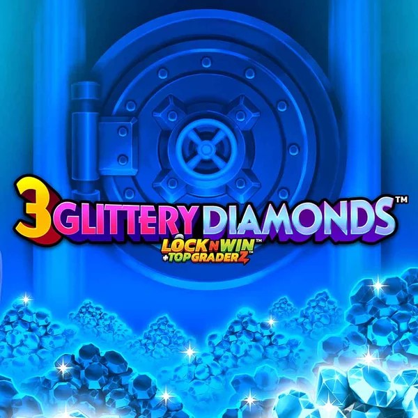 Play 3 Glittery Diamonds slot by PearFiction Studios on beep-beepcasino.eu