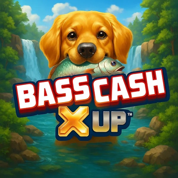 Bass Cash X UP game by Alchemy Gaming – logo hosted on Beep Beep Casino