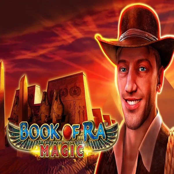 Book of Ra Magic game by Greentube – logo hosted on Beep Beep Casino