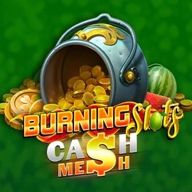 Burning Slots Cash Mesh slot logo by BF Games at Beep Beep Casino