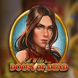 Official Slots logo: Cat Wilde and the Doom of Dead by Play’n GO at Beep Beep Casino