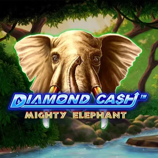 Diamond Cash Mighty Elephant slot icon by Greentube, available at Beep Beep Casino