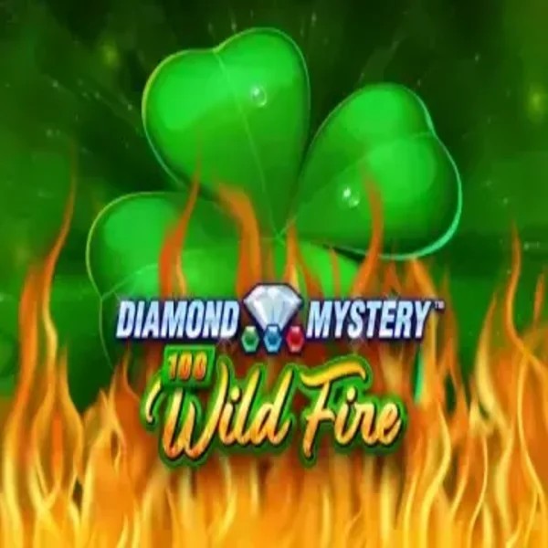 Diamond Mystery 100 Wild Fire slot logo by Greentube at Beep Beep Casino