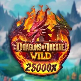 Dragons of Arcane Wild slot icon by Foxium, available at Beep Beep Casino