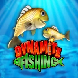 Dynamite Fishing online game logo by Inspired Gaming on beep-beepcasino.eu