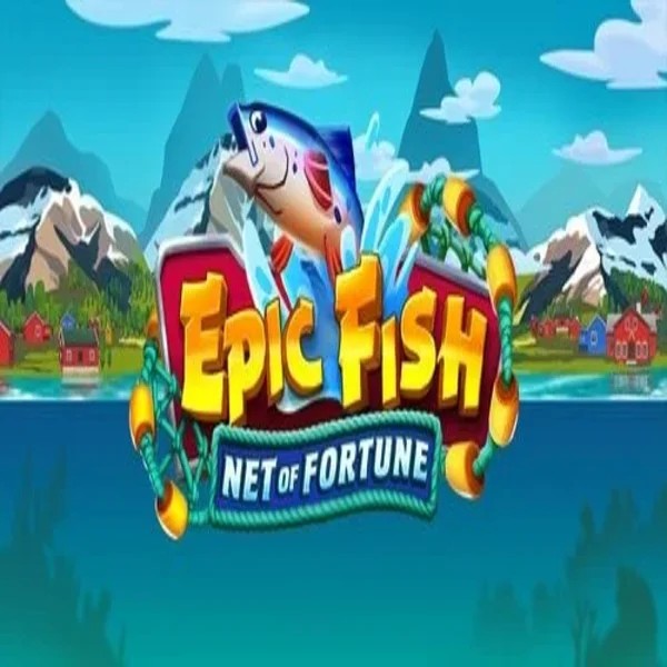 Slots logo of Epic Fish Net of Fortune from Quickspin at Beep Beep Casino