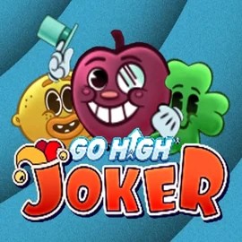 Go High Joker slot logo by RubyPlay at Beep Beep Casino