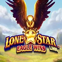Slots logo of Lone Star Link Eagle Wins from Novomatic at Beep Beep Casino