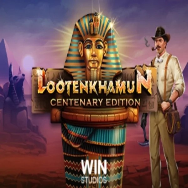 Loot&#039;en Khamun the Dead Sea Scrolls logo by Win Studios Beep Beep Casino