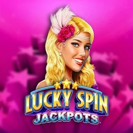 Lucky Spin Jackpots by Novomatic, showcased at beep-beepcasino.eu – game logo