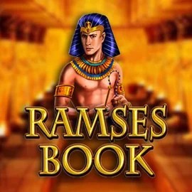 Ramses Book slot logo by Gamomat at Beep Beep Casino