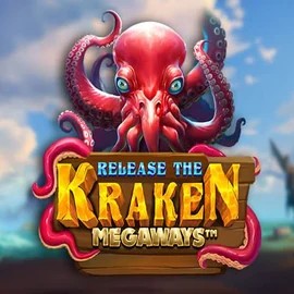 Release the Kraken Megaways logo by Pragmatic Play at Beep Beep Casino