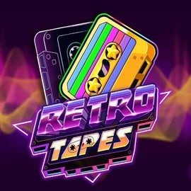 Retro Tapes logo by Push Gaming Beep Beep Casino
