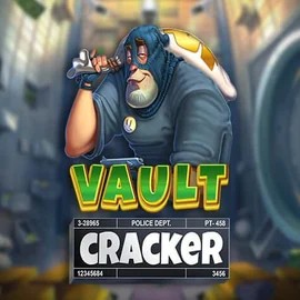 Vault Cracker slot logo by Red Tiger Gaming at Beep Beep Casino